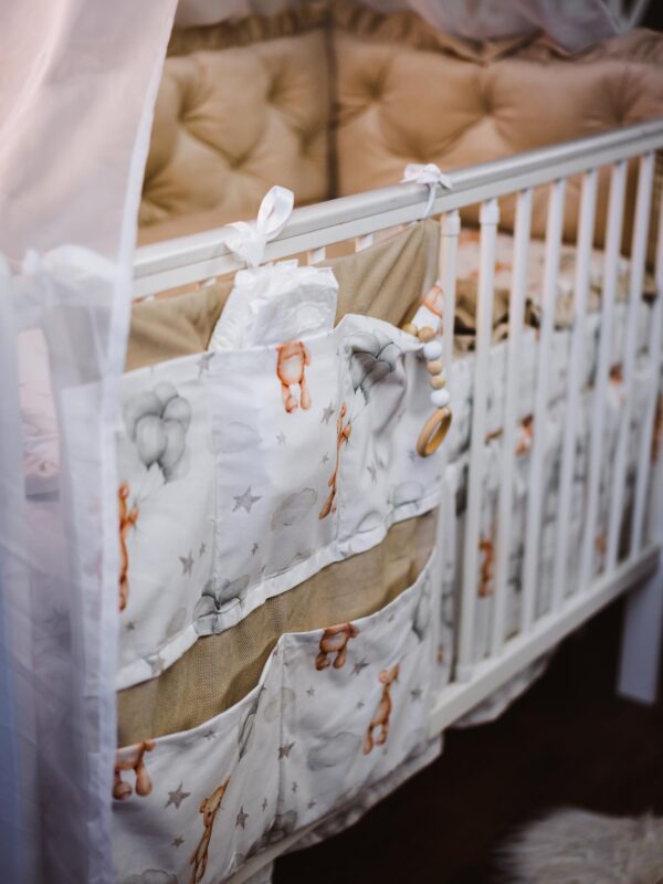 Organizer Misie z balonami beż