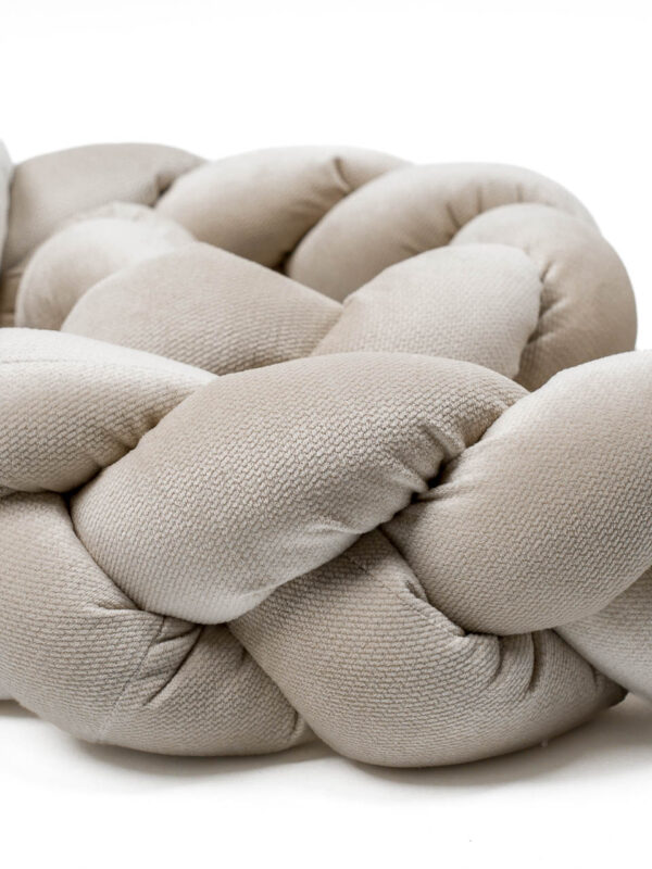 Ochraniacz warkocz beżowy