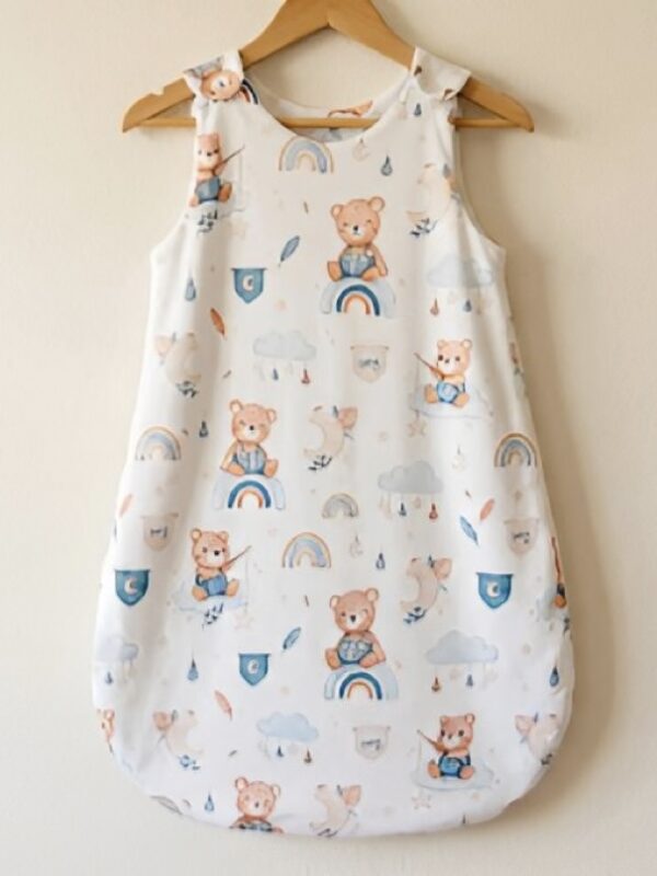 created by Polish Śpiworek do spania Misie na tęczy