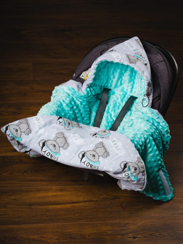 Otulacz do fotelika It's a boy