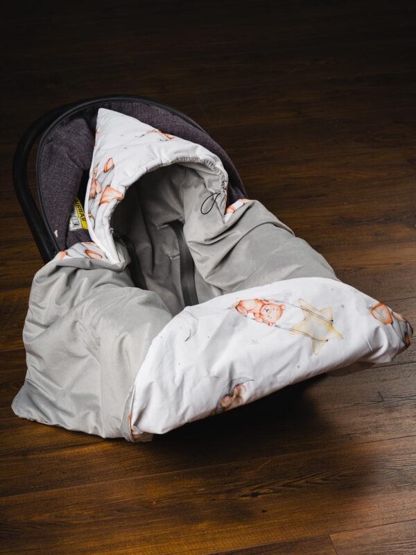 Otulacz do fotelika Zabawa z misiami