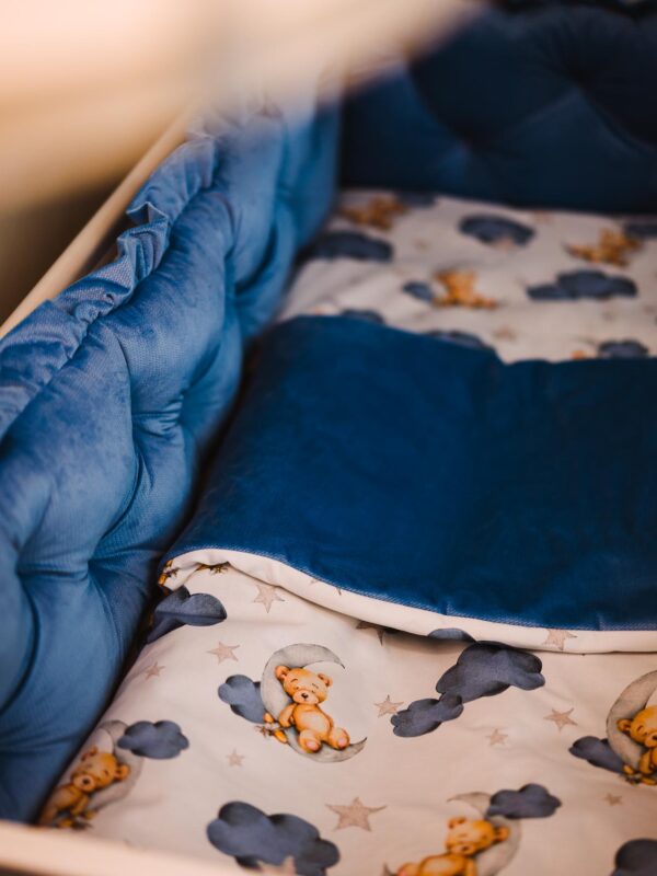 Pościel bez wypełnienia Misie na chmurkach