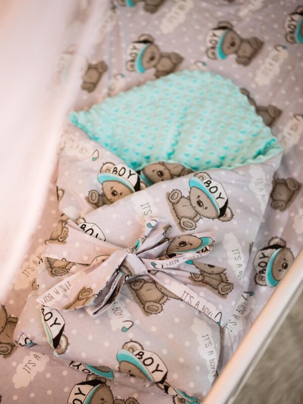 Rożek niemowlęcy It's a boy