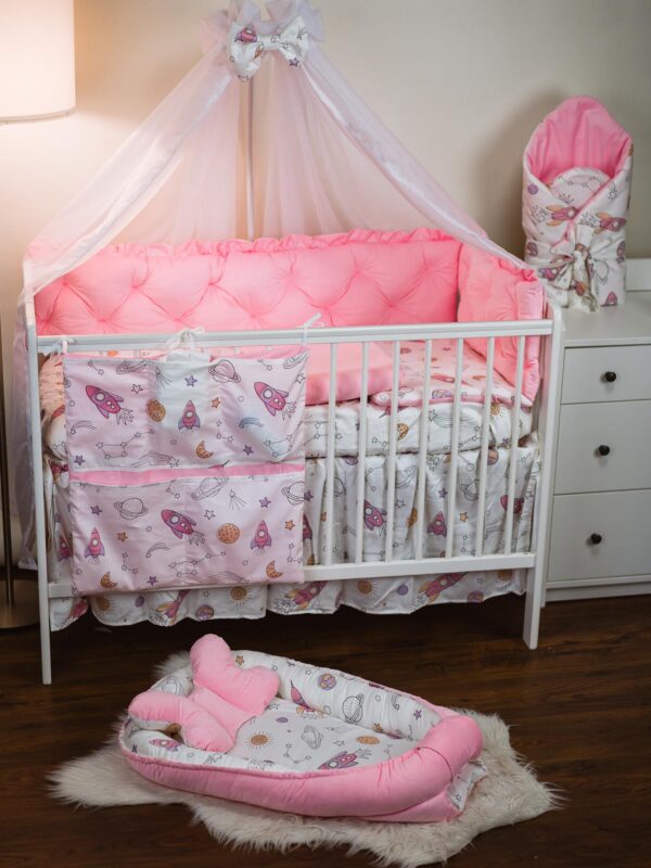 Zestaw midi Kosmos różowy