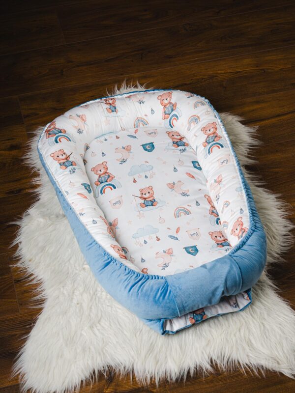 Kokon niemowlęcy Misie na tęczy