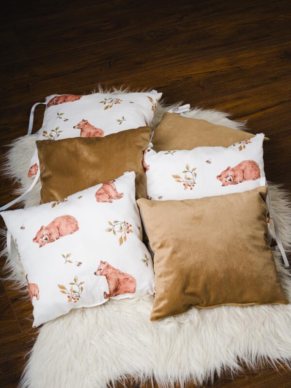 Ochraniacz poduszkowy Niedźwiadki