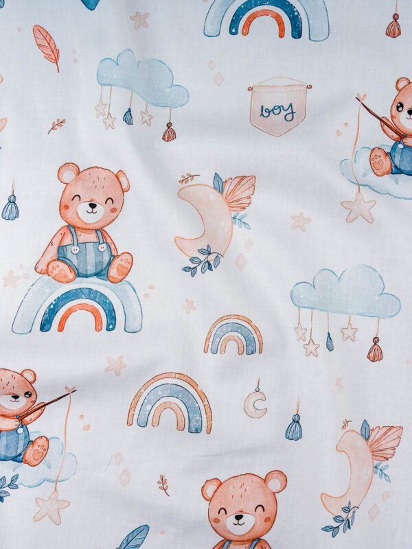 Śpiworek do spania Misie na tęczy