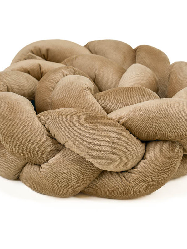 Ochraniacz warkocz ciemny beż