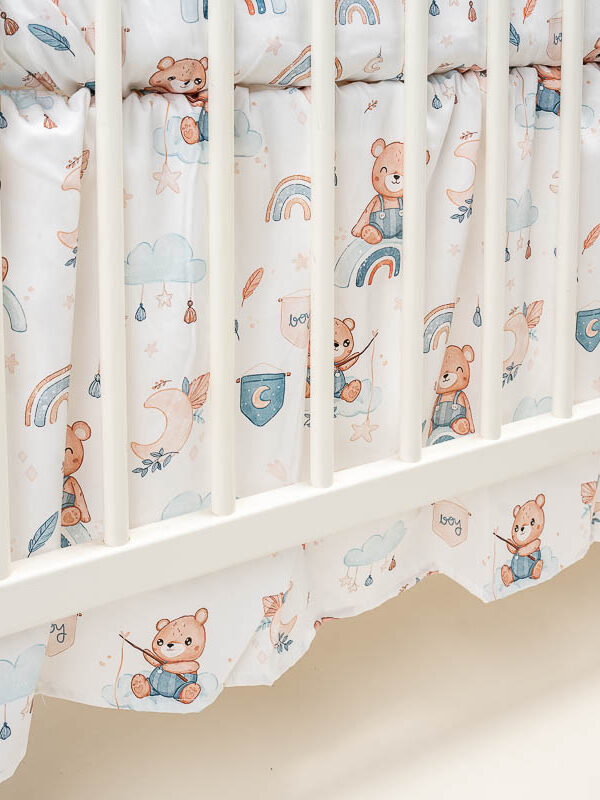 Falbanki maskujące Misie na tęczy