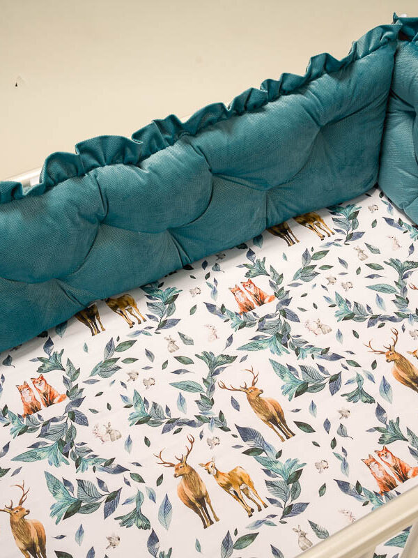 Ochraniacz pikowany szałwia