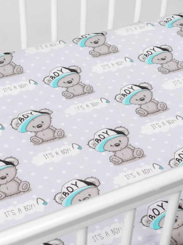 Prześcieradło na gumkę It's a boy