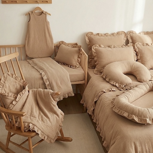 Kolekcja muślinowa - dla dziecka i rodziców