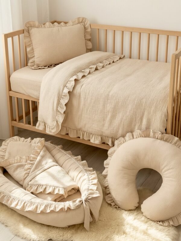 Muślin piaskowy (jasny beż)- wybór elementów